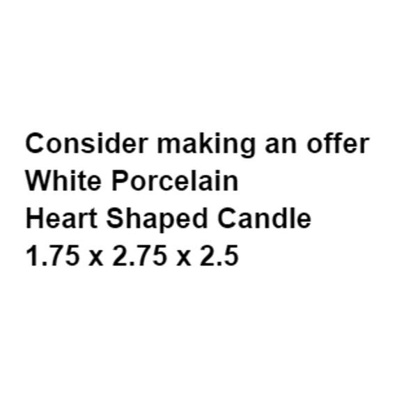 Heart Shaped Candle Hinged Trinket Box Valentine Holiday Kitchy Dainty Country - Picture 2 of 13